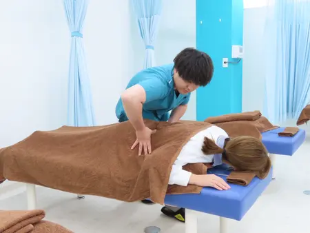 施術の様子